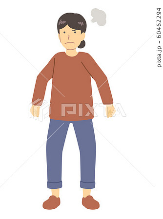 怒る女性 怒る女性 60462294