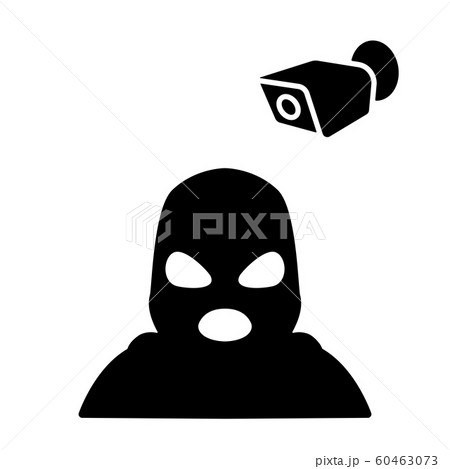 CCTV security camera watching sign icon 60463073