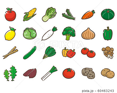 野菜のイラスト素材