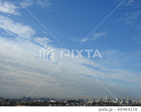 船橋市街。。と。。青い空！。。穏やかな風景！。。 60464216