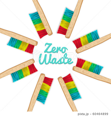 Bamboo brushes frame Bamboo brushes frame 60464899