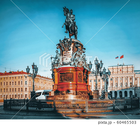 The monument to Nicholas I (1859) in St. 60465503