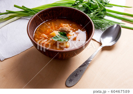Borsch - traditional Ukrainian and Russian red 60467589