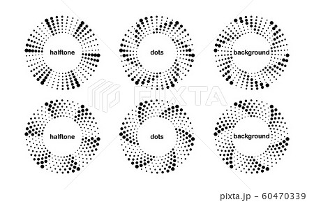 Modern abstract background. Halftone dots in 60470339