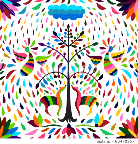 Otomi Style Seamless Pattern Otomi Style Seamless Pattern 60470957