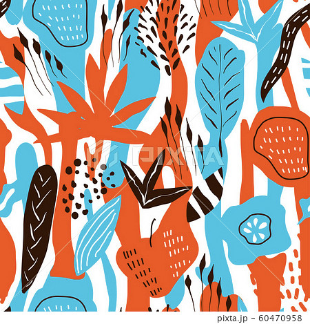 Vector seamless Abstract Floral Pattern Vector seamless Abstract Floral Pattern 60470958