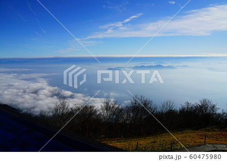 琵琶湖テラスからの琵琶湖と雲海 60475980