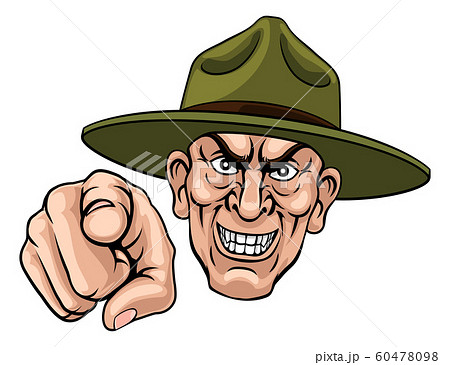 Army Bootcamp Drill Sergeant Soldier Ponting Army Bootcamp Drill Sergeant Soldier Ponting 60478098