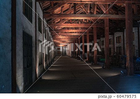 富岡製糸場 東置繭所の内部 60479575