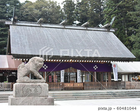 栃木県那須塩原市 乃木神社の写真素材