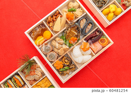 行事　正月　おせち料理 60481254