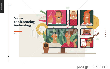 Technology topic illustration 60486416