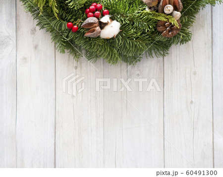 背景-クリスマス-飾り-コピースペース 60491300
