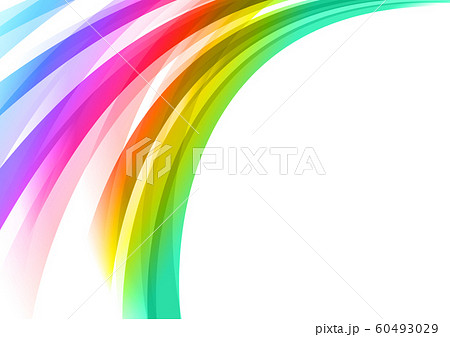 シャワー状に噴出する抽象的な曲線の背景 60493029