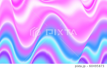 Fluid flow. Wave background. Liquid design. Vector 60495873