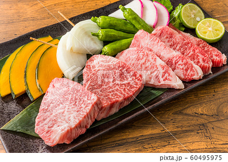ブランド和牛で焼肉 Japanese style luxury grilled beef ブランド和牛で焼肉 Japanese style luxury grilled beef 60495975