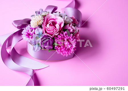 フラワーハートボックス 60497291