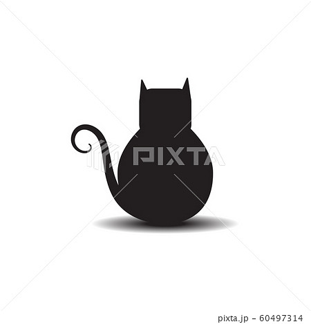 Silhouette of cat icon Stock Vector by ©PPVector 129404604