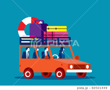 Business team summer vacation. Concept business 60501449