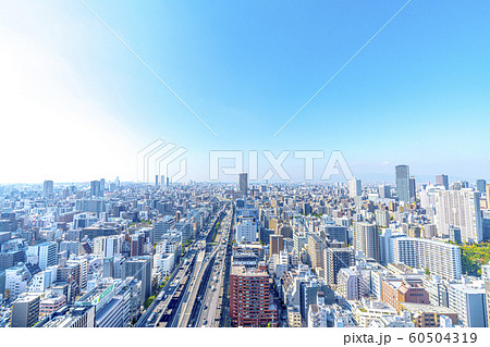 大阪 都市景観 阿波座方面 大阪 都市景観 阿波座方面 60504319