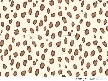 ヒョウ柄のイラスト素材