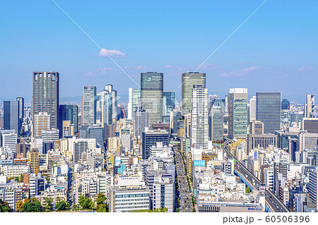 大阪 都市景観 肥後橋方面 大阪 都市景観 肥後橋方面 60506396