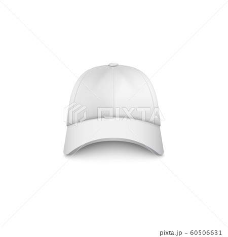 Dad hat baseball cap mockup template Royalty Free Vector