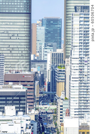 大阪 都市景観 肥後橋、梅田方面 大阪 都市景観 肥後橋、梅田方面 60506704