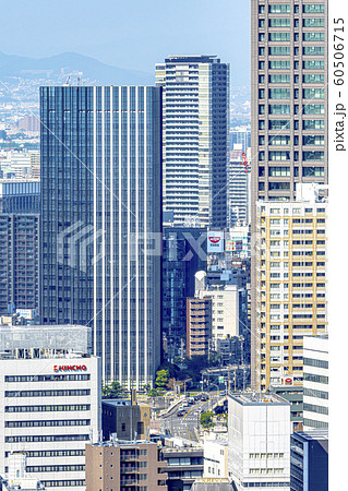 大阪 都市景観 肥後橋、梅田方面 大阪 都市景観 肥後橋、梅田方面 60506715