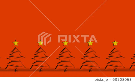 クリスマスツリーの同一色のイラスト 60508063