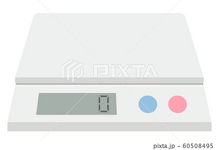 デジタルはかりのイラスト 0のイラスト素材 60508495 Pixta
