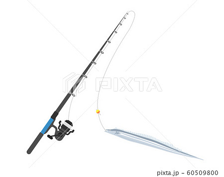 魚釣りのイラスト 魚釣りのイラスト 60509800