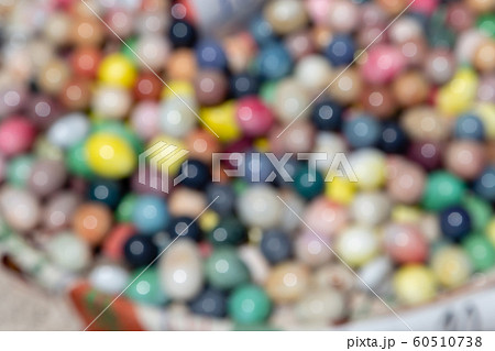 Semi-precious stone balls out of focus Semi-precious stone balls out of focus 60510738