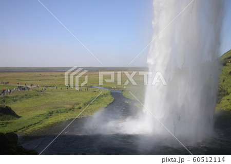 裏見の滝セリャラントスフォス(アイスランド) 裏見の滝セリャラントスフォス(アイスランド) 60512114