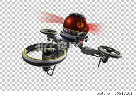 Police drone (transparent material version) 60517101