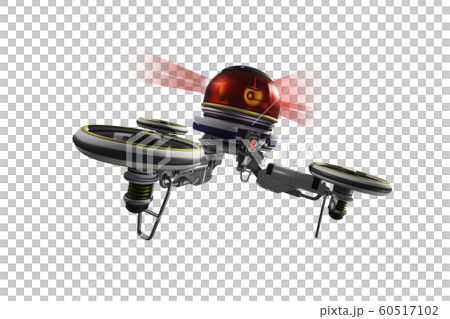 Police drone (transparent material version) 60517102