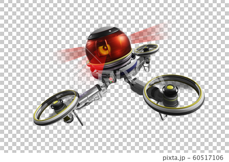 Police drone (transparent material version) Police drone (transparent material version) 60517106