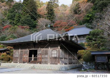 晩秋の雲巌寺　仏殿と方丈 60517350