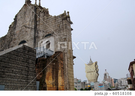 マカオ 聖ポール天主堂跡 マカオ 聖ポール天主堂跡 60518108