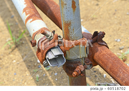錆び付いたクランプ 60518702