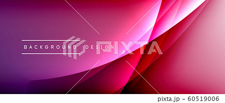 Wave liquid style lines with shadows and light on gradient background. Trendy simple fluid color gradient abstract background with dynamic straight shadow line effect Wave liquid style lines with shadows and light on gradient background. Trendy simple fluid color gradient abstract background with dynamic straight shadow line effect 60519006