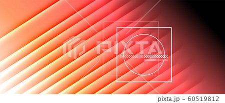 Rainbow fluid gradient background with abstract lines. Colorful geometric background pattern. Vector Illustration For Wallpaper, Banner, Background, Card, Book Illustration, landing page 60519812
