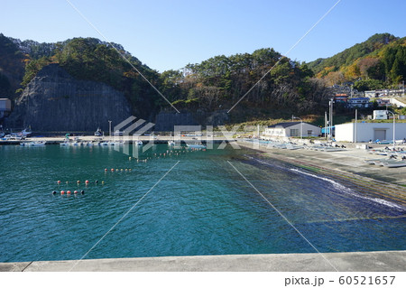 三陸ジオパーク島の越漁港 60521657