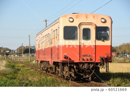 小湊鉄道線 海士有木ー上総三又間を単行で走行する キハ200 小湊鉄道線 海士有木ー上総三又間を単行で走行する キハ200 60521669