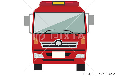消防車 消防 火事のイラスト素材
