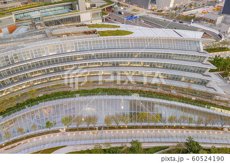 1 Dec 2019 Top view of west kowloon station hk 1 Dec 2019 Top view of west kowloon station hk 60524190