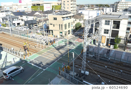 踏切・遮断機 60524690