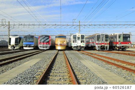 東武鉄道 7車種の並び 60526187