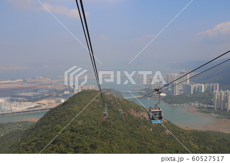 23 Nov 2019 Ngong Ping cable car with Chek Lap Kok 60527517
