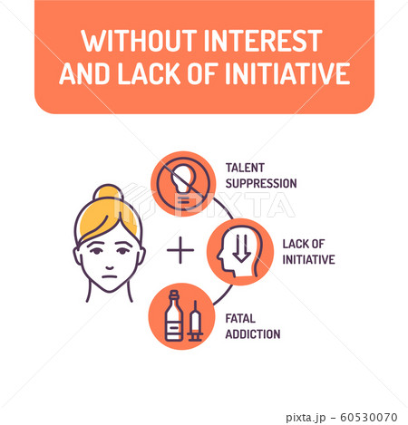 Without interest and lack of initiative color line 60530070